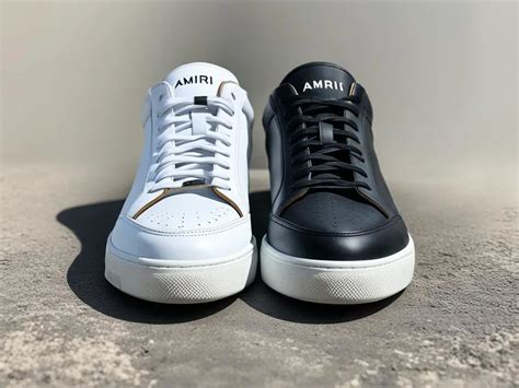 replica amiri shoes|amiri copy vs original.